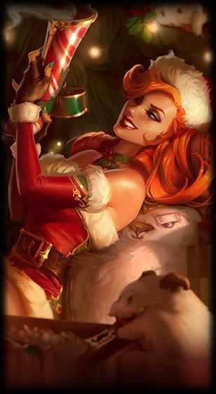 Candy Cane Miss Fortune