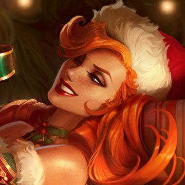 Candy Cane Miss Fortune