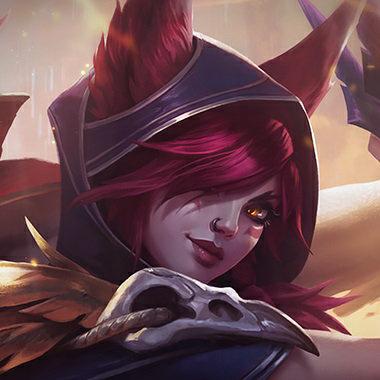 Xayah is the highest win rate ADC in 3 regions, other are in 2 or