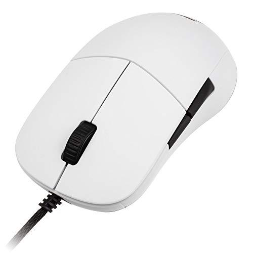 ENDGAME GEAR XM1 Gaming Mouse, Ratón programable con 5 botones y 16.000 DPI, Blanco