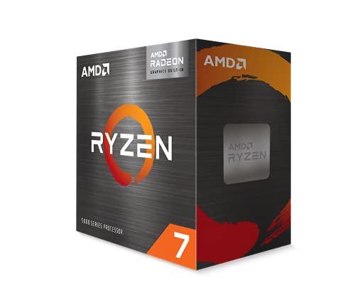 AMD Ryzen 7 5700G 8-kärnig, 16-trådig olåst skrivbordsprocessor med Radeon Graphics
