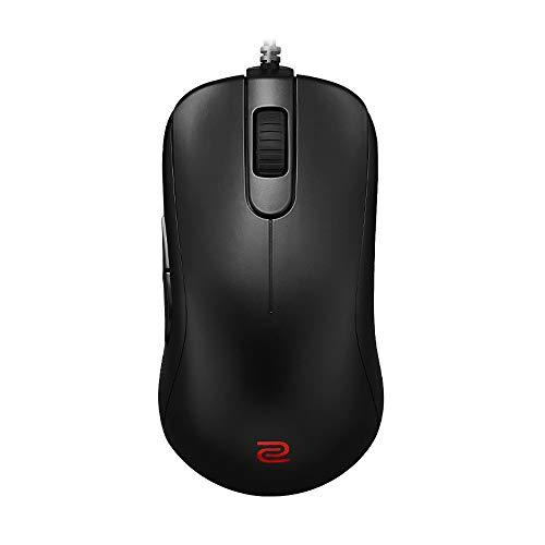 Ratón BenQ Zowie S1 Symmetrical Gaming para Esports | Rendimiento de nivel profesional | Sin controlador | Recubrimiento negro mate | Tamaño mediano