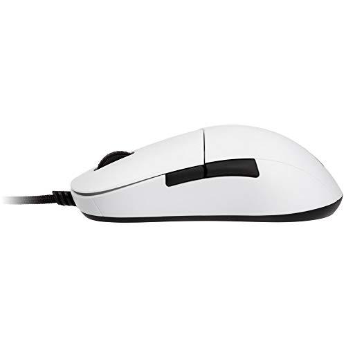 ENDGAME GEAR XM1 Gaming Mouse, Ratón programable con 5 botones y 16.000 DPI, Blanco