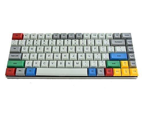 Vortexgear Race 3 - Teclado mecánico para juegos - Gris - PBT DSA Profile Dye Sub - Carcasa de aluminio CNC gris (Cherry Mx-Brown)