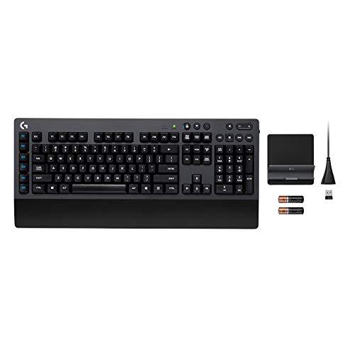 Logitech G613 LIGHTSPEED Bezprzewodowa mechaniczna klawiatura do gier, łączność Multihost 2,4 GHz + Blutooth - czarna