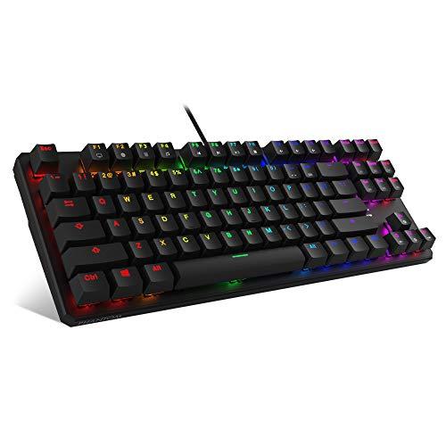 Tecware Phantom 87 Key Mechanical Keyboard, RGB led, Outemu Brown Switch