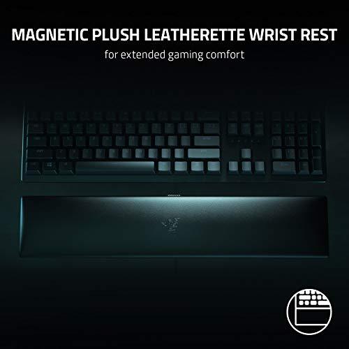Razer Huntsman V2 Analog Gaming Keyboard: Analogowe przełączniki optyczne Razer - podświetlenie Chroma RGB - magnetyczna podkładka pod nadgarstki - dedykowane klawisze multimedialne i pokrętło - klasyczna czerń