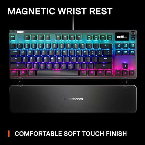 SteelSeries Apex Pro TKL Mechanical Gaming Keyboard - Interruptores mecânicos mais rápidos do mundo - OLED Smart Display - Fator de forma compacta - RGB Backlit