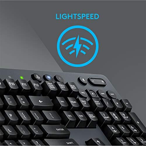 Logitech G613 LIGHTSPEED Bezprzewodowa mechaniczna klawiatura do gier, łączność Multihost 2,4 GHz + Blutooth - czarna