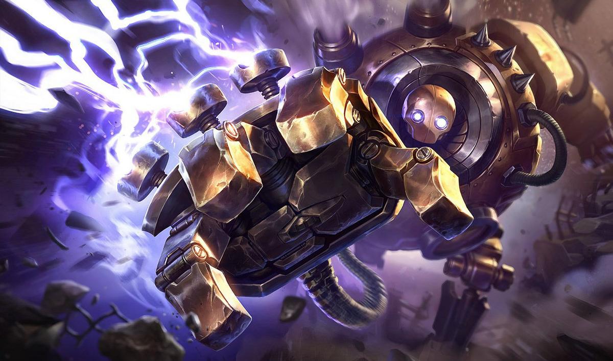 Blitzcrank como support a Jinx
