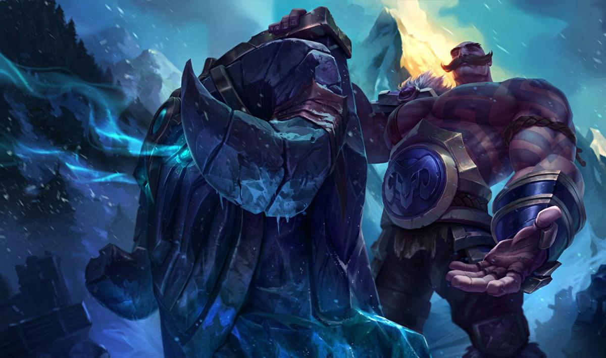 Braum como support a Jinx