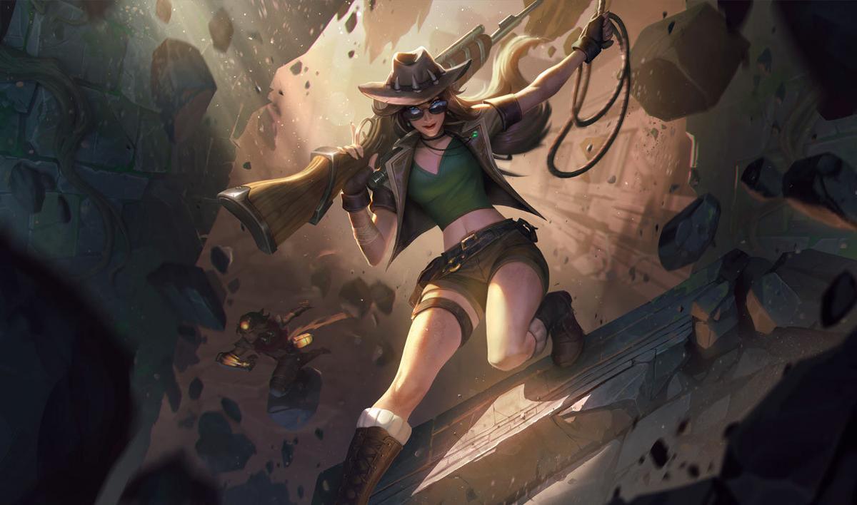 Caitlyn de safari