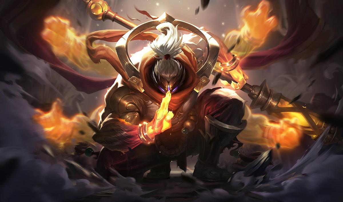 Jax au bâton divin