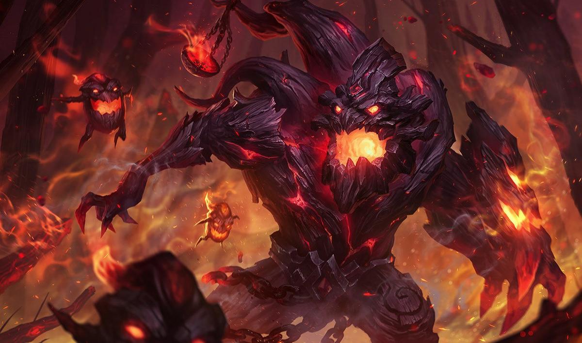 Maokai carbonizado