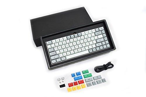 Vortexgear Race 3 - Mechanische Gaming Tastatur - Grau - PBT DSA Profile Dye Sub - Graues CNC Aluminium Gehäuse (Cherry Mx-Brown)