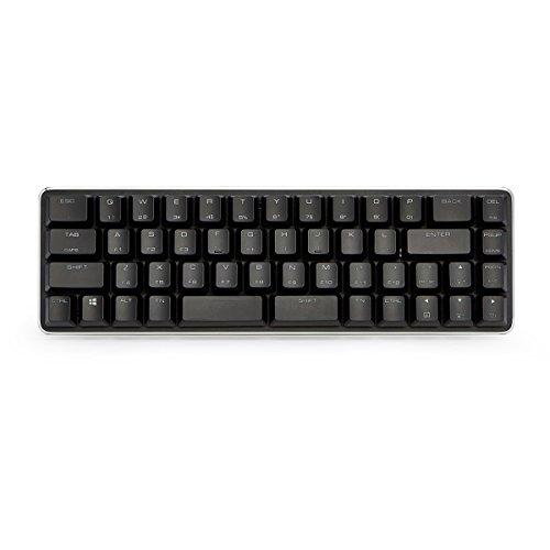 Mechanische Tastatur Gaming Tastatur GATERON Brown Switch Wired Mechanical Mini 49 Kyes(40%) Keyboard with Ice Blue Backlit for Gaming Office Magicforce by Qisan