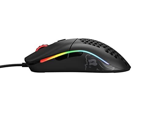 Glorious Gaming Mouse - Modelo O 67 g Superlight Honeycomb Mouse, Ratón Negro Mate, Ratón USB Gaming