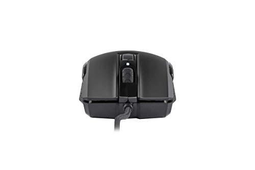 Corsair M55 RGB Pro Wired Ambidextrous Multi-Grip Gaming Mouse - 12,400 DPI capteur réglable - 8 boutons programmables - Black