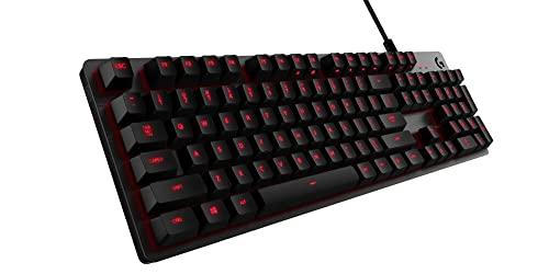 Tastiera da gioco meccanica retroilluminata Logitech G413 con USB Passthrough - Carbonio