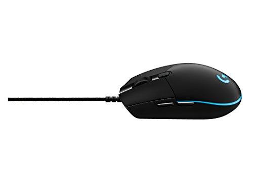 Souris Logitech G Pro Gaming FPS avec capteur de jeu avancé pour les jeux de compétition