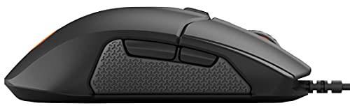 SteelSeries Sensei 310 Gaming Mouse - Capteur optique TrueMove3 12 000 CPI - Conception ambidextre - Boutons à gâchette divisée - Éclairage RVB, Noir