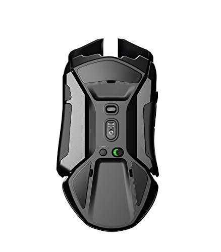 Ratón inalámbrico para juegos SteelSeries Rival 650 Quantum - Batería de carga rápida - Sensor óptico doble Truemove3+ de 12, 000 Cpi - Distancia de elevación de 0,5 - 256 configuraciones de peso - Iluminación RGB de 8 zonas