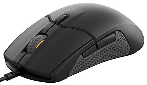 SteelSeries Sensei 310 Gaming Mouse - Capteur optique TrueMove3 12 000 CPI - Conception ambidextre - Boutons à gâchette divisée - Éclairage RVB, Noir