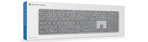 Teclado Microsoft Surface, WS2-00025, Plata