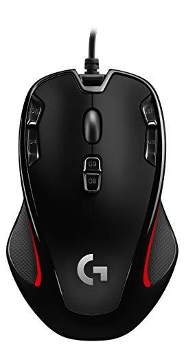 Logitech G300s Gaming Mouse Corded, 910-004346 (Cordée pour la main gauche et la main droite)