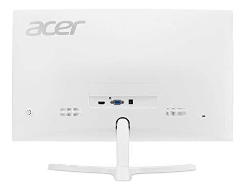 Acer Gaming Monitor 23.6" Curvo ED242QR wi 1920 x 1080 75Hz Frequenza di aggiornamento Tecnologia AMD FREESYNC (Porte HDMI e VGA)