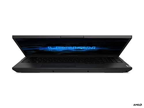 Lenovo Legion 5 Gaming Laptop, 15,6" FHD IPS Display, AMD Ryzen 5 4600H, Webcam, beleuchtete Tastatur, Wi-Fi 6, USB-C, HDMI, GeForce GTX 1650 Ti, Windows 10 Home, 8GB Speicher, 256GB PCIe SSD + 1TB HDD