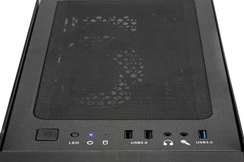 SkyTech Blaze II Gaming Computer Desktop - Ryzen 5 2600 6-Core 3.4 GHz, NVIDIA GeForce GTX 1650 4G, 500G SSD, 8GB DDR4, RGB, AC WiFi, Windows 10 Home 64-bit