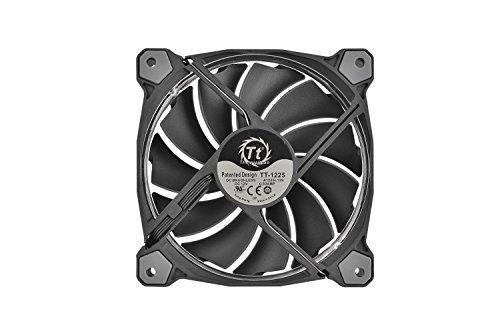 Ventilador de carcasa/radiador Thermaltake 14 RGB TT Premium Edition de 140 mm con anillo circular de LED RGB habilitado para software - Paquete triple CL-F051-PL14SW-A