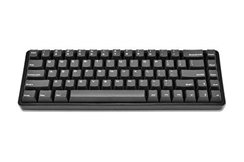 Vortexgear Cypher 65% - Tastiera meccanica da gioco completamente programmabile con cavo USB staccabile - Keycaps in PBT incisi al laser - Tattile (barra spaziatrice standard, Cherry Mx Clear)