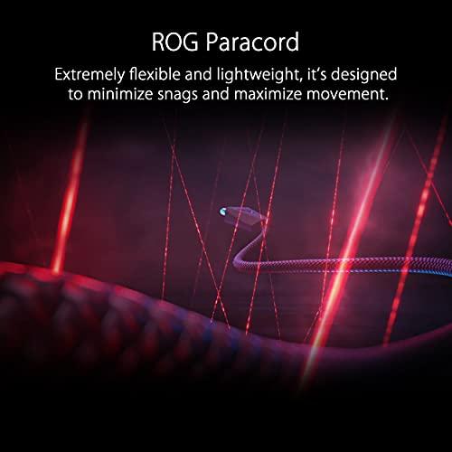 ASUS ROG Spatha X Wireless Gaming Mouse (base di ricarica magnetica, 12 pulsanti programmabili, 19.000 DPI, prese per interruttori Hot Swap a pressione, microinterruttori ROG, Paracord ROG e illuminazione Aura RGB)