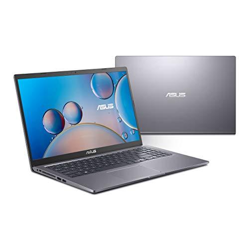 ASUS VivoBook 15 F515 cienki i lekki laptop, wyświetlacz 15,6" FHD, procesor Intel Core i3-1005G1, 4GB DDR4 RAM, 128GB PCIe SSD, czytnik linii papilarnych, Windows 10 Home w trybie S, łupkowoszary, F515JA-AH31