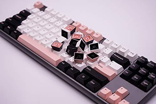 ONECAP Keycap Double Shot 160 Cherry Profile Thick PBT Keycaps for MX Switch Mechanical Keyboard（Olivia