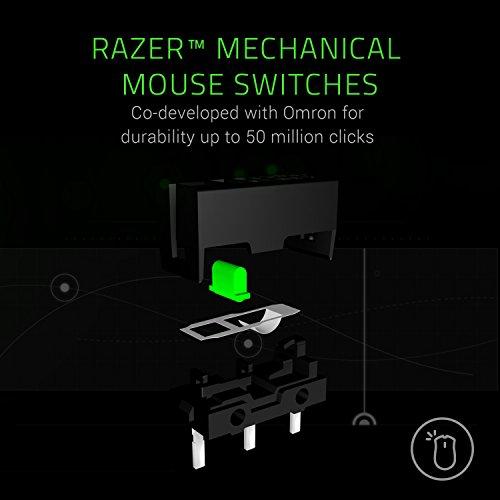 Mouse da gioco cablato Razer Mamba Elite: Sensore ottico da 16.000 DPI - Illuminazione Chroma RGB - 9 pulsanti programmabili - Interruttori meccanici