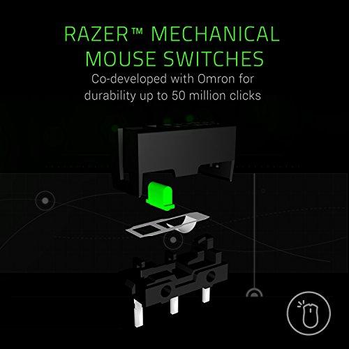 Razer Mamba Elite Wired Gaming Mouse: 16.000 DPI Optischer Sensor - Chroma RGB Beleuchtung - 9 programmierbare Tasten - Mechanische Schalter