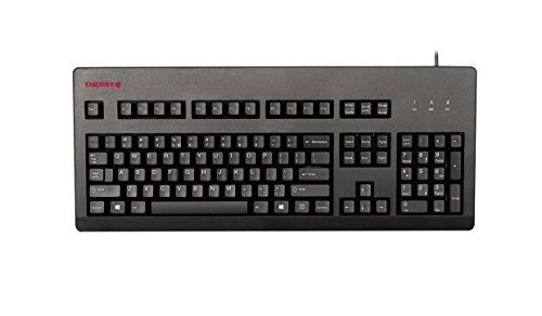 CHERRY G80-3000 Teclado - Con cable - USB - Interruptor silencioso MX Black - Aspecto retro - Negro