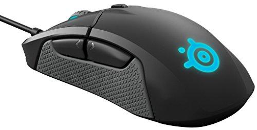 Souris de jeu SteelSeries Rival 310 - Capteur optique TrueMove3 12 000 CPI - Boutons à gâchette divisée - Éclairage RVB