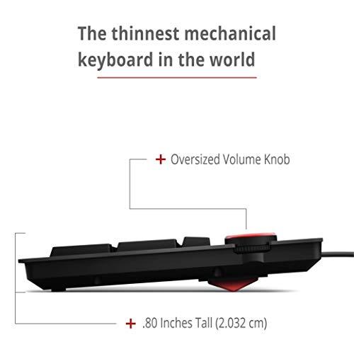 Das Keyboard 4 Tastiera meccanica professionale a filo, interruttori meccanici Cherry MX Brown, hub USB 3.0 a 2 porte, manopola del volume, piano in alluminio (104 tasti, nero)