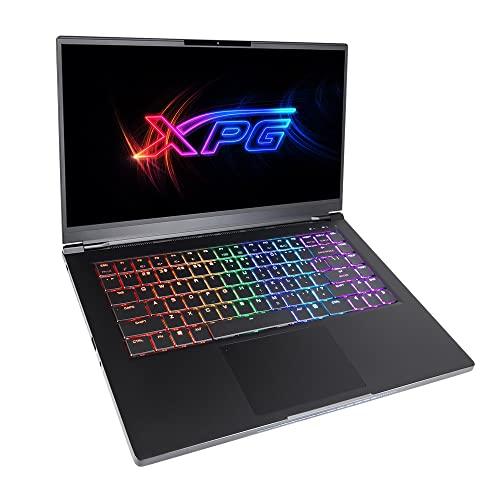 XPG Xenia 15 KC Gaming Notebook Intel i7 11800H CPU avec GeForce RTX 3070 1TB PCIe Gen4x4 SSD 32GB DDR4 3200MHz Écran IPS 15.6" QHD 165Hz Clavier mécanique RGB (XENIA15I7G11H3070LX-BKCUS)