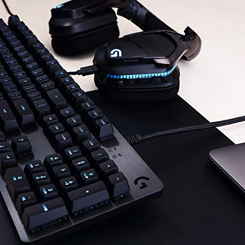 Tastiera da gioco meccanica Logitech G513 Carbon LIGHTSYNC RGB con interruttori GX Brown - Tattile