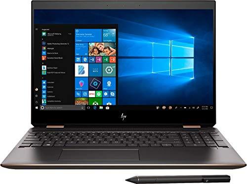 HP Spectre x360, 9ª generación Gemcut 15t ,Touch 4K UHD,i7- i7 9750H Hexacore,NVIDIA GeForce GTX 1650 (4GB),1TB NVMe SSD,16GB RAM,Win 10 Pro preinstalado por HP, 64GB Neopack Flash Drive, HP Premium Wty