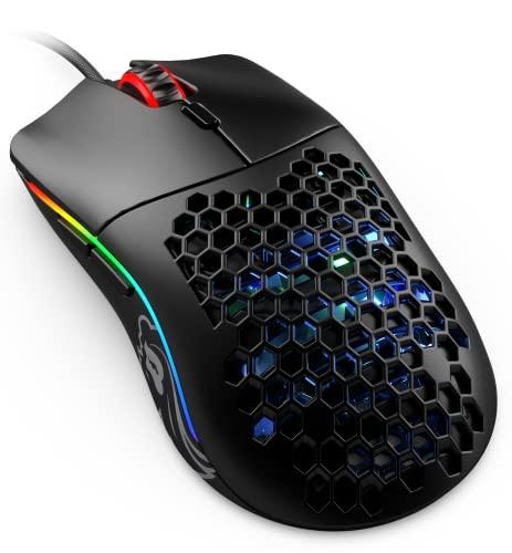 Glorious Gaming Mouse - Modelo O 67 g Superlight Honeycomb Mouse, Ratón Negro Mate, Ratón USB Gaming