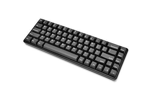 Vortexgear Cypher 65% - Tastiera meccanica da gioco completamente programmabile con cavo USB staccabile - Keycaps in PBT incisi al laser - Tattile (barra spaziatrice standard, Cherry Mx Clear)