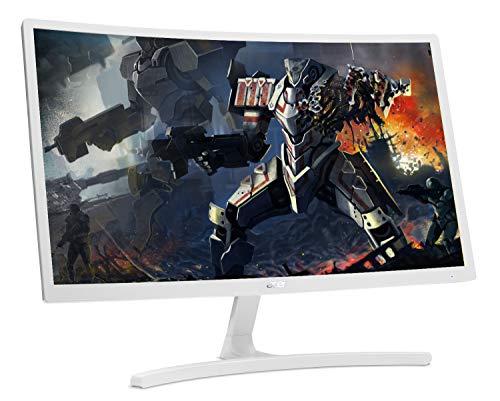 Monitor Acer para juegos ED242QR curvo de 23,6" con tecnología AMD FREESYNC de 1920 x 1080 y 75 Hz de frecuencia de refresco (puertos HDMI y VGA)