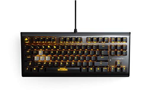 Teclado mecánico para juegos SteelSeries Apex M750 RGB - Marco de aluminio - Retroiluminación LED RGB - Interruptor lineal y silencioso - Notificaciones de discordia