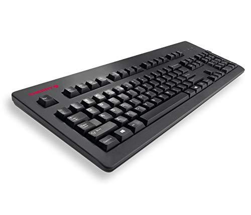 CHERRY G80-3000 Teclado - Con cable - USB - Interruptor silencioso MX Black - Aspecto retro - Negro